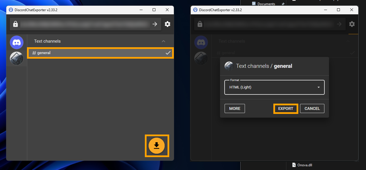 How to Download Discord Channel and Direct Message download process