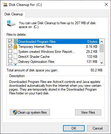 fix disk cleanup keeps freezing on windows 10