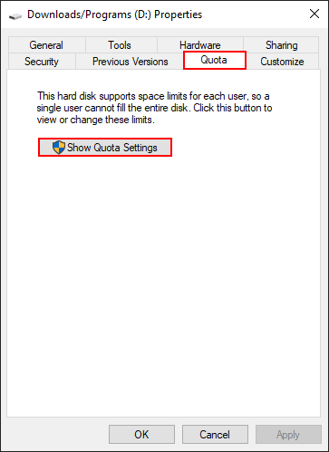 How_to_Turn_on_Disk_Quotas_on_Windows