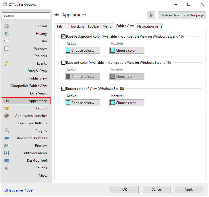 how can you change file explorer background