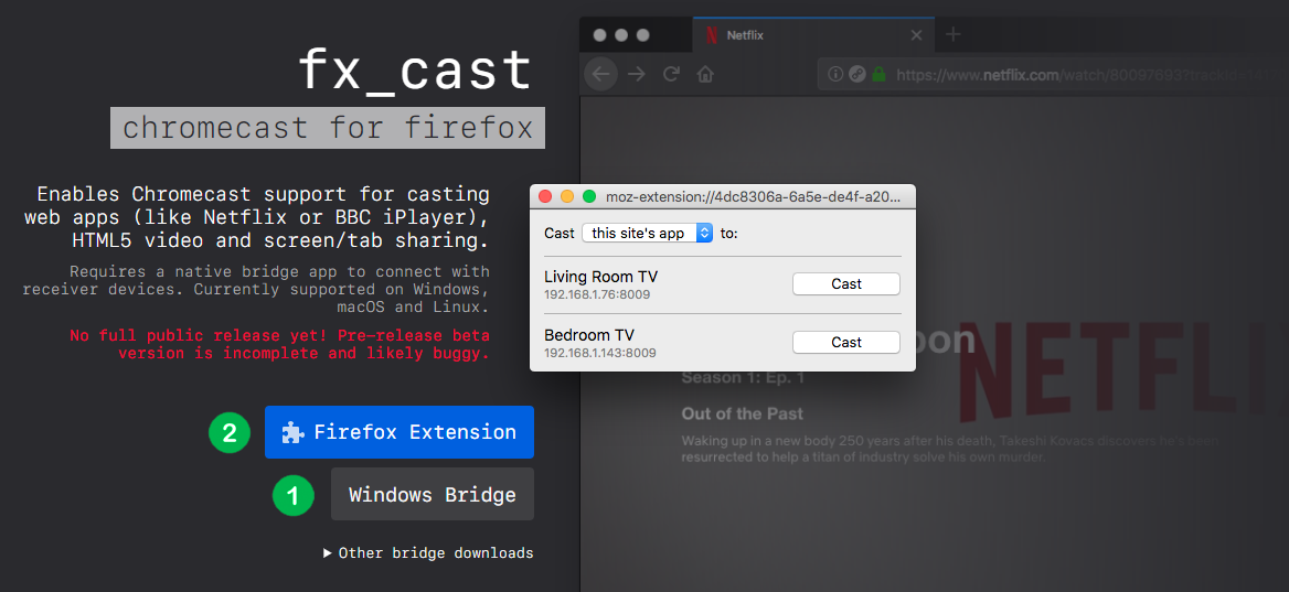 lastbil biologi klarhed How to Add Chromecast Support to Firefox. (Use Chromecast From Firefox)