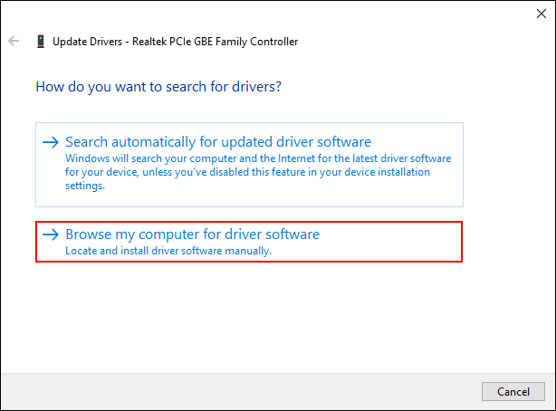 Fix Error Windows Could Not Find a Driver For Your Network Adapter