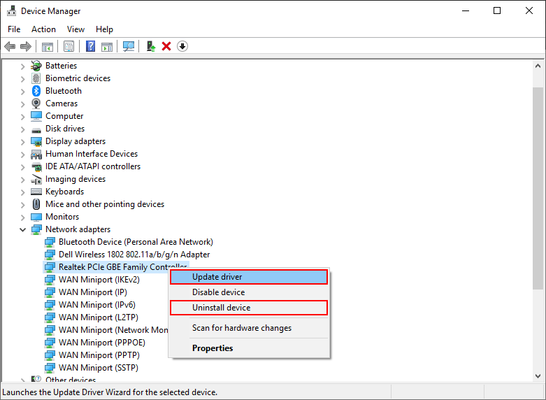 Windows Could Not Find a Driver For Your Network Adapter