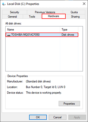 how to check if your comp has ssd