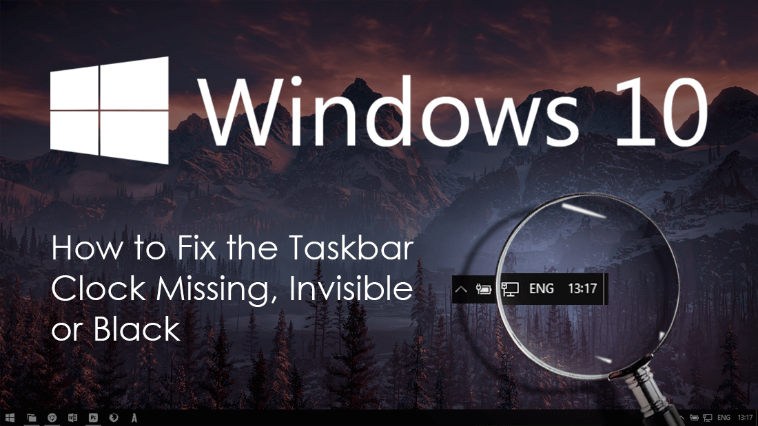How_to_Fix_the_Clock_Missing_Invisible_or_Black_on_Windows