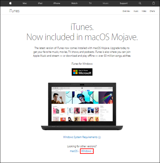 download itunes without windows store