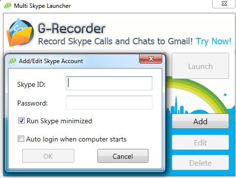 multi skype launcher windows 7