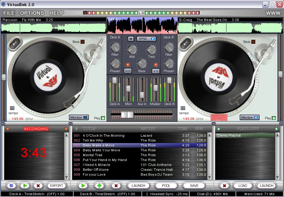 neutral Umeki Sygeplejeskole Virtual DJ Prophet - Turntable Mixing Studio | Software for DJs