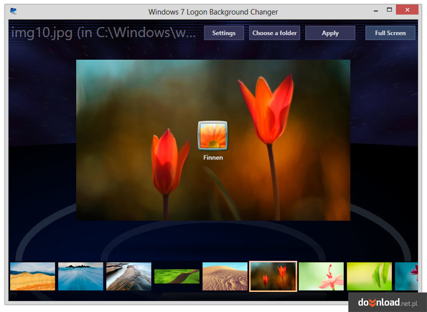 Windows 7 Logon Background Changer | System Themes