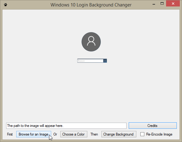 Windows 10 Login Screen Background Changer | System tools