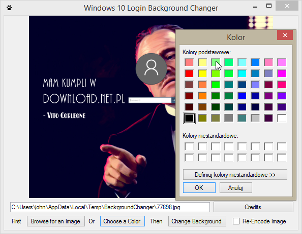 Windows 10 Login Screen Background Changer | System tools
