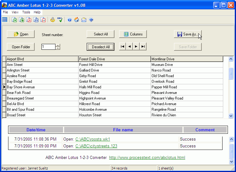 how to convert lotus 123 files to excel