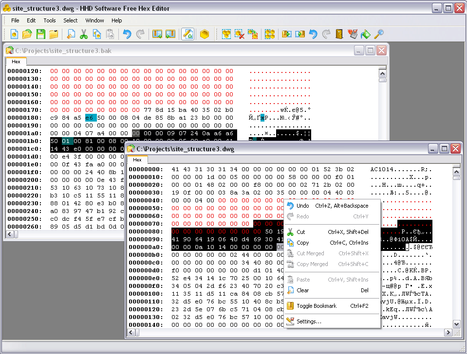 free hex editor