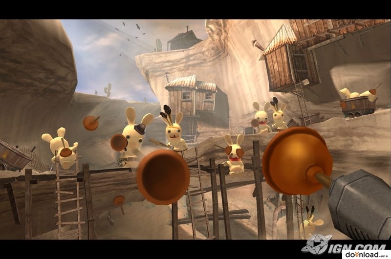 The PC version of Rayman Raving Rabbids is currently free to download