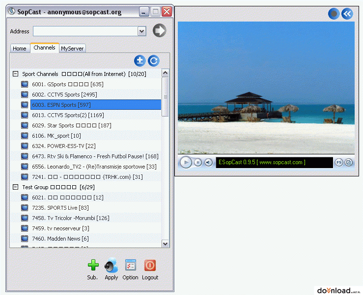 SopCast Other tools and addons