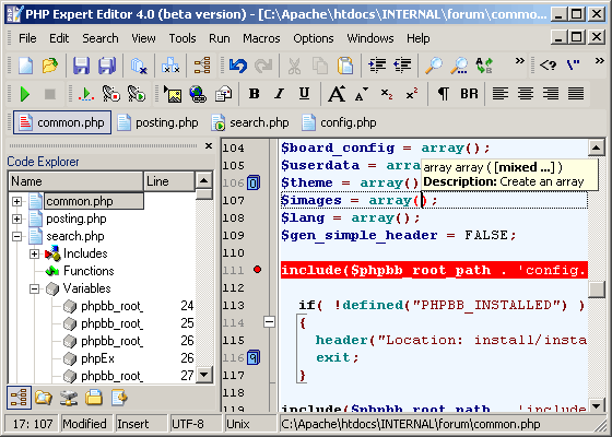 php expert editor download