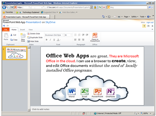 office web apps